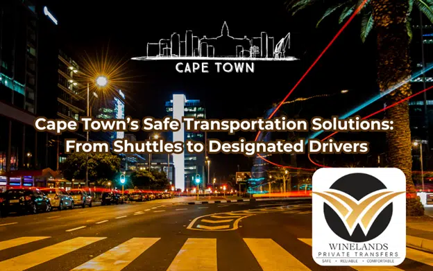 Cape Town safe transport illustration about shuttles and designated drivers
